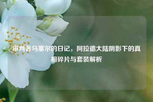 审判者马塞尔的日记,阿拉德大陆阴影下的真相碎片与套装解析