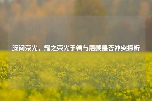 腕间荣光,耀之荣光手镯与屠戮是否冲突探析