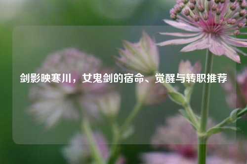 剑影映寒川,女鬼剑的宿命、觉醒与转职推荐