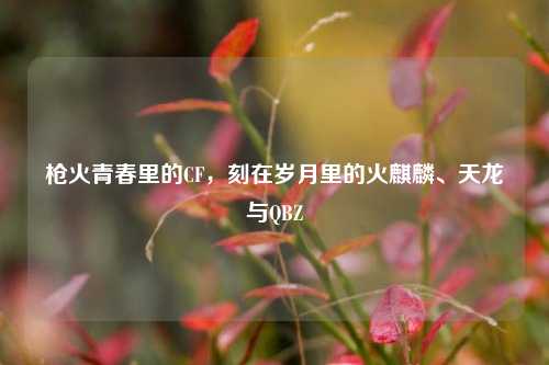 枪火青春里的CF，刻在岁月里的火麒麟、天龙与QBZ