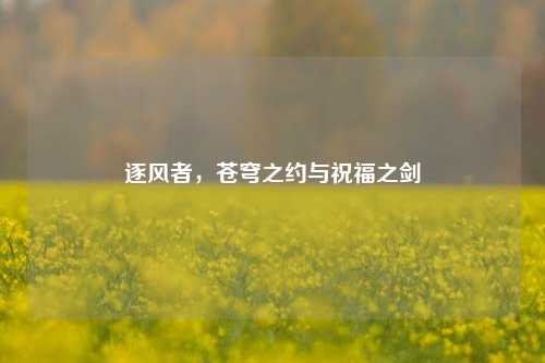 逐风者,苍穹之约与祝福之剑