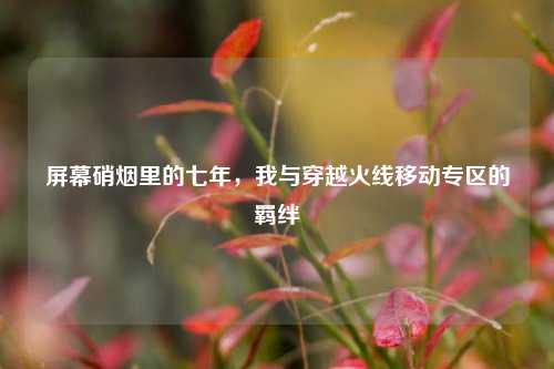 屏幕硝烟里的七年，我与穿越火线移动专区的羁绊