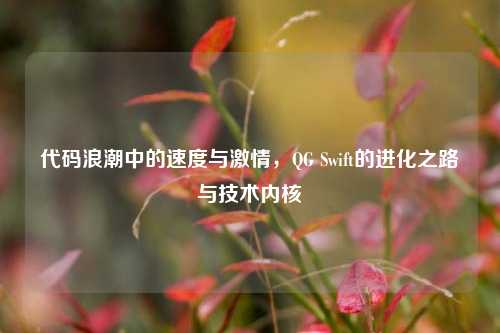 代码浪潮中的速度与 *** ，QG Swift的进化之路与技术内核